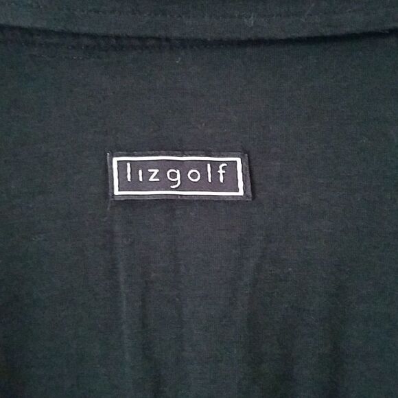 Lizgolf black top Sz. XL. EUC - Picture 4 of 4